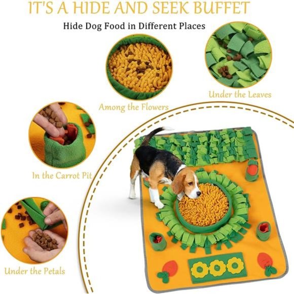 Snuffle Mat for Dogs, Snuffle Mat  Dog Sniff Mats - Picture 5 of 6